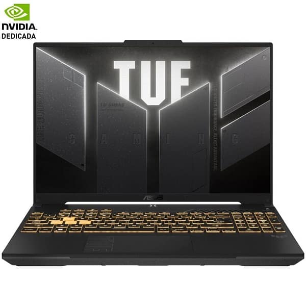 Port?til Gaming Asus TUF F16 TUF607VU-RL130 Intel Core i7-13620H/ 16GB/ 512GB SSD/ GeForce RTX 4050/ 16'/ Sin Sistema Operativo