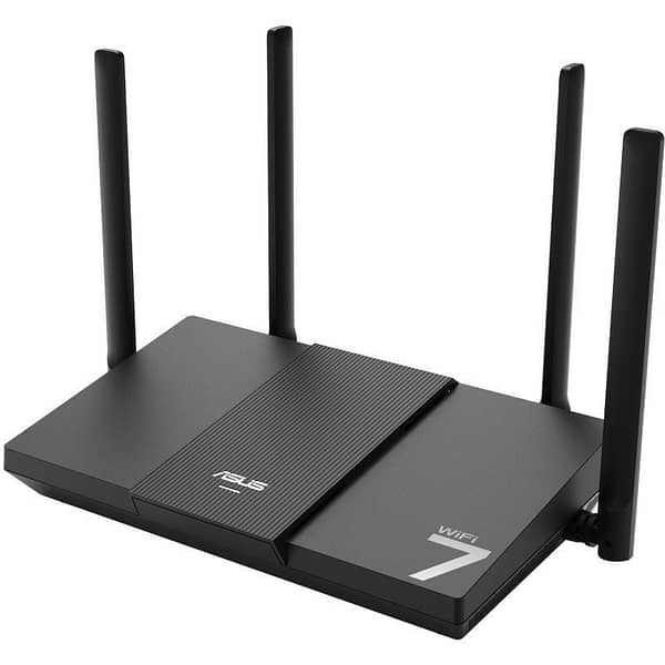 Router Inal?mbrico Asus RT-BE50/ WiFi 7/ 3600Mbps/ 2.4GHz 5GHz/ 4 Antenas/ WiFi 802.11be/ax/ac/n/a/ - n/b/g