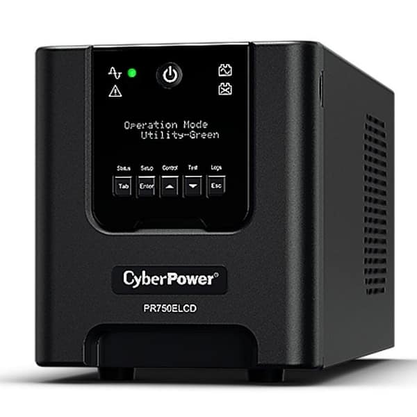 SAI L?nea Interactiva Cyberpower PR750ELCD/ 750VA-675W/ 6 Salidas/ Formato Torre