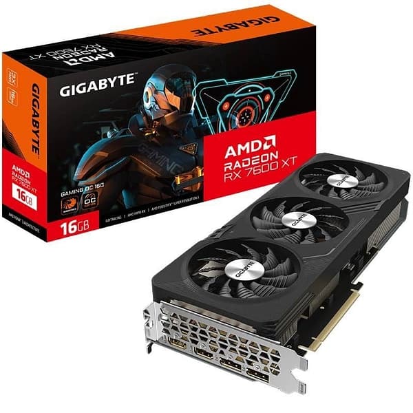 Tarjeta Gr?fica Gigabyte Radeon RX 7600 XT Gaming OC/ 16GB GDDR6