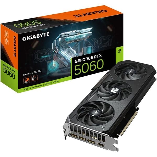Tarjeta Gr?fica Gigabyte GeForce RTX 5060 Gaming OC/ 8GB GDDR7