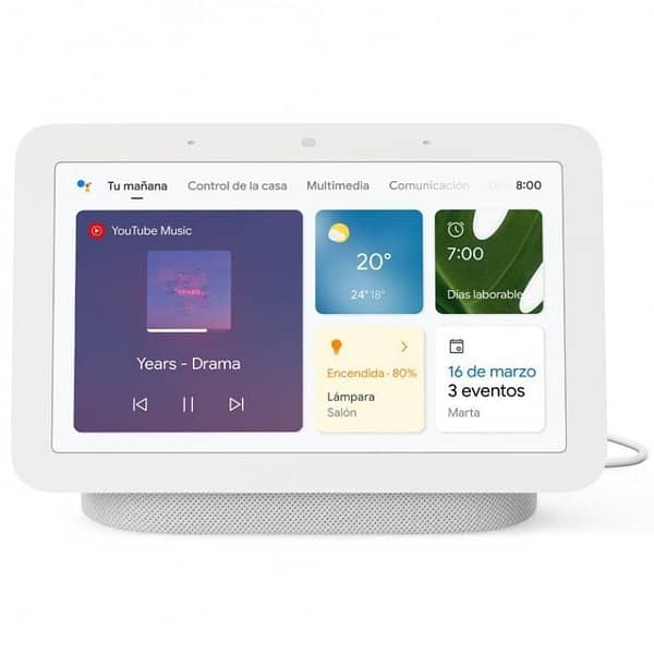 Altavoz Inteligente Google NEST HUB (2? Generaci?n) Tiza