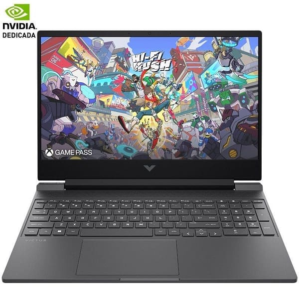 Port?til Gaming HP Victus 15-FA2707NS Intel Core i5-13420H/ 16GB/ 512GB SSD/ GeForce RTX 4050/ 15.6'/ Sin Sistema Operativo