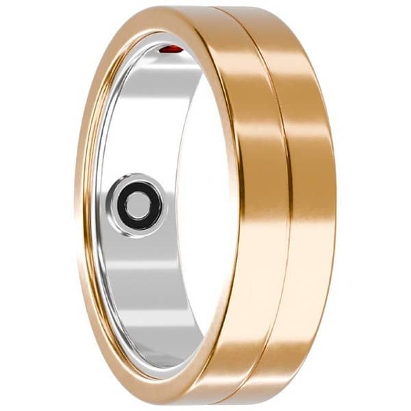 Anillo Inteligente Maxcom MR100 Talla 10/63/ ?20.1mm/ Notificaciones/ Frecuencia Card?aca/ Oro
