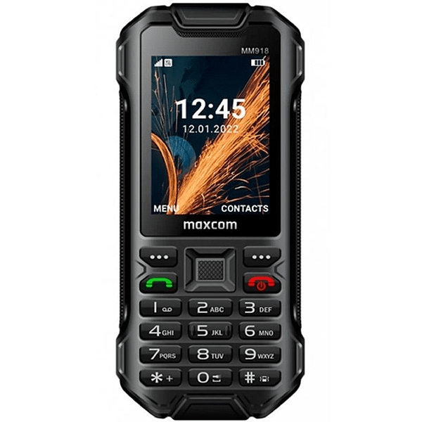Tel?fono M?vil Ruggerizado Maxcom Strong MM918 4G VoLTE/ Negro