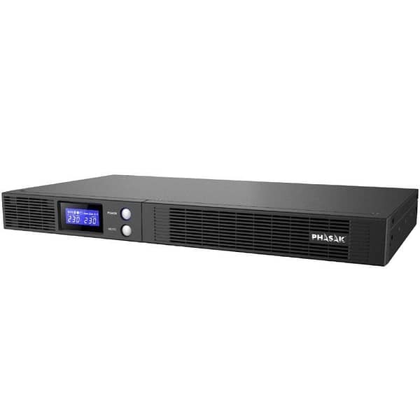 SAI L?nea Interactiva Phasak Protekt Slim Rack/ 1500VA-900W/ 4 Salidas/ Formato Rack