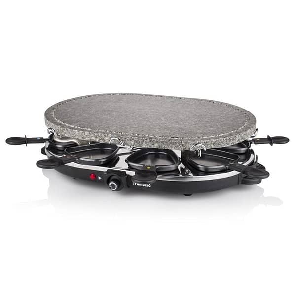 Parrilla Princess Stone 8 Oval & Raclette 162720/ 1200W/ Tama?o 43*30cm