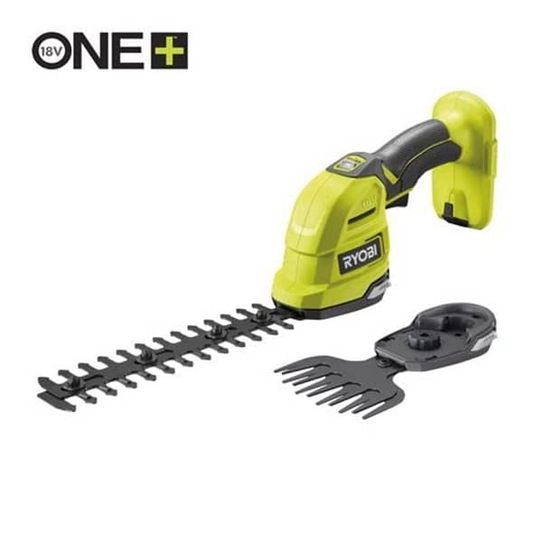Tijera Arreglasetos y Espada Cortasetos Ryobi ONE+ 18V RY18GSA-0/ Sin Bater?a ni Cargador