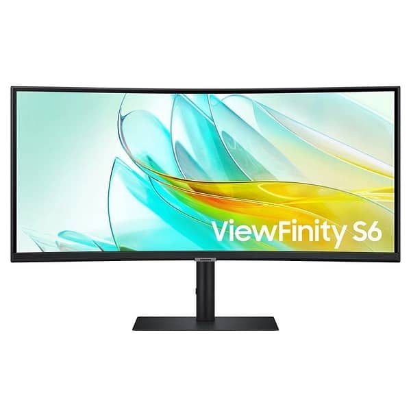 Monitor Profesional Ultraparon?mico Curvo Samsung ViewFinity S6 S34C652UAU 34'/ UWQHD/ Multimedia/ Negro