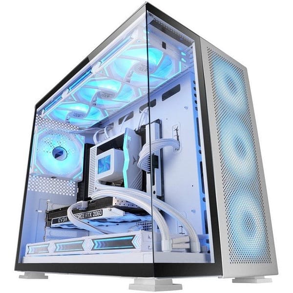 Caja Gaming Torre Mars Gaming MC-NOVA2/ Blanca y Negra