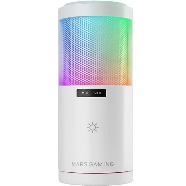 Micr?fono Mars Gaming MMIC-SC / USB 2.0/ Blanco