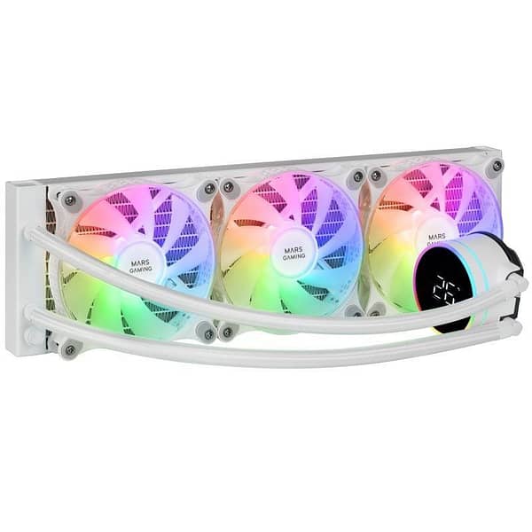 Sistema de Refrigeraci?n L?quida Mars Gaming ML-LCD360/ Blanca