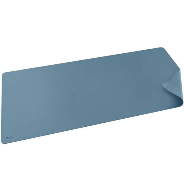 Alfombrilla Ergon?mica XXL Trust Benya/ 2 x 430 x 900mm/ Azul