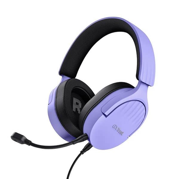 Auriculares Gaming con Micr?fono Trust Gaming GXT 489 Fayzo/ Jack 3.5/ Morados