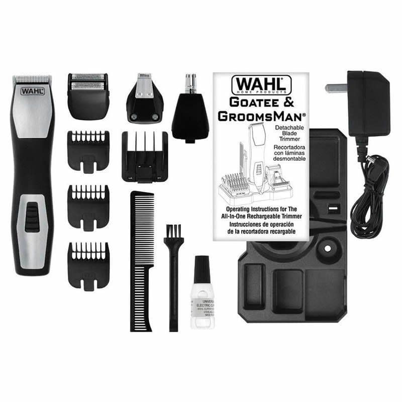 Cortabarbas WAHL Body Groomer PRO All In One/ con Bater?a/ con Cable/ 7 Accesorios