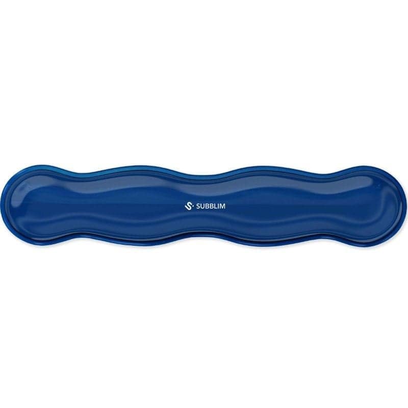 Reposamuñecas Subblim Ergo Cristal Flex/ Azul Oscuro