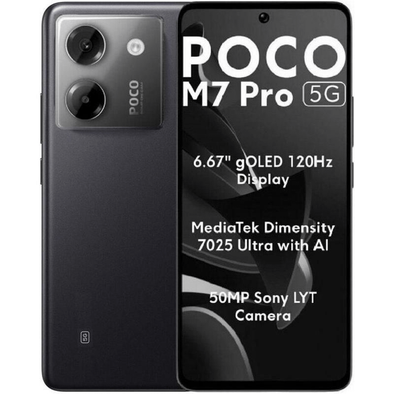 Smartphone Xiaomi POCO M7 Pro 12GB/ 512GB/ 6.67'/ 5G/ Negro