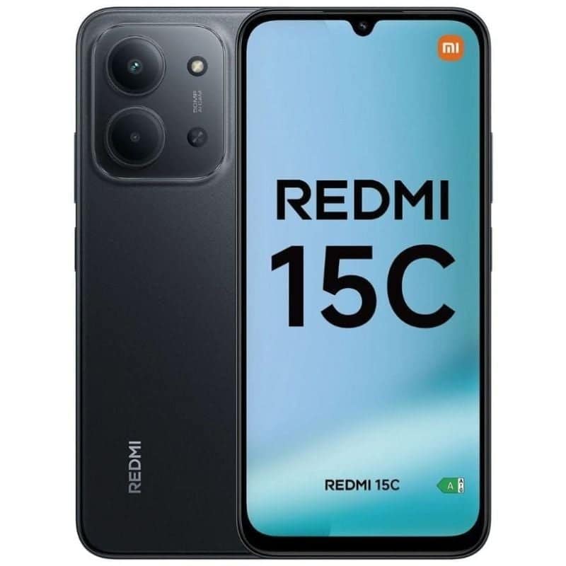 Smartphone Xiaomi Redmi 15C 4GB/ 256GB/ 6.9'/ Negro